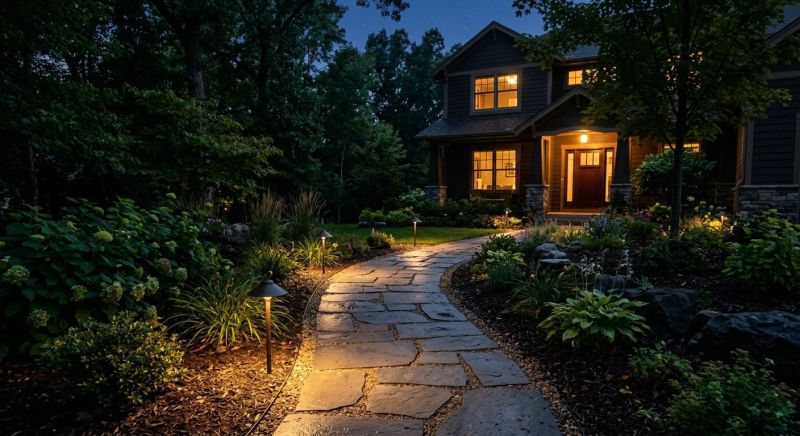 Pathway Lights Installation in Kansas City, KS